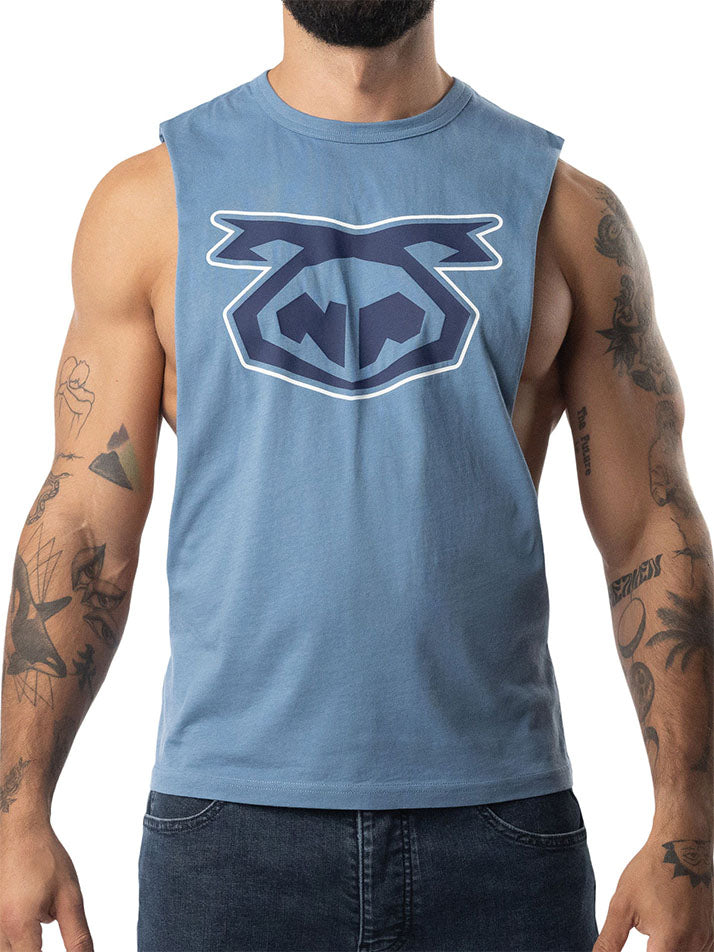 Nasty Pig Brandmark Shredder 3.0 Tank Top Blue Steel-Midnight Navy - Fullkit.com