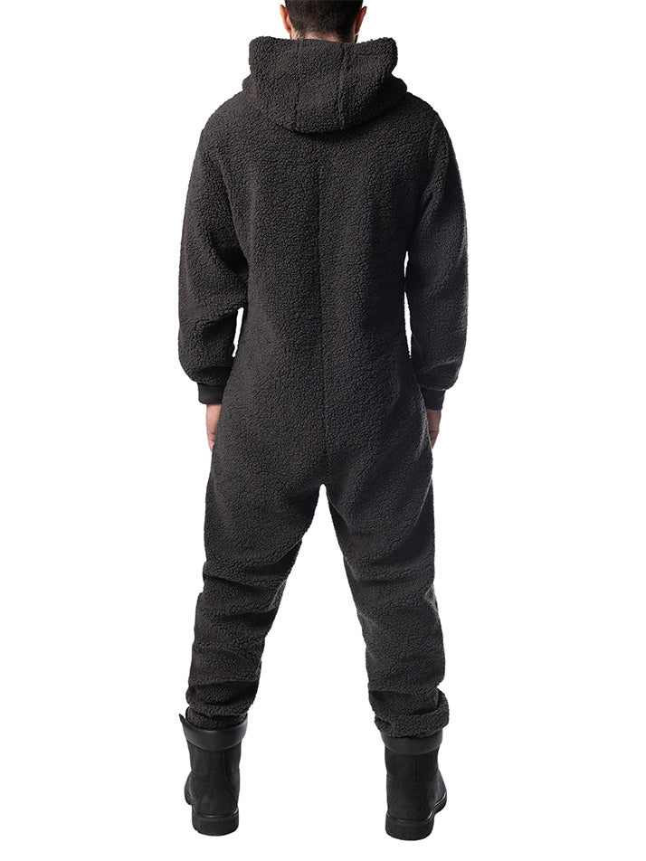 Nasty Pig Teddy Union Suit Magnet Gray