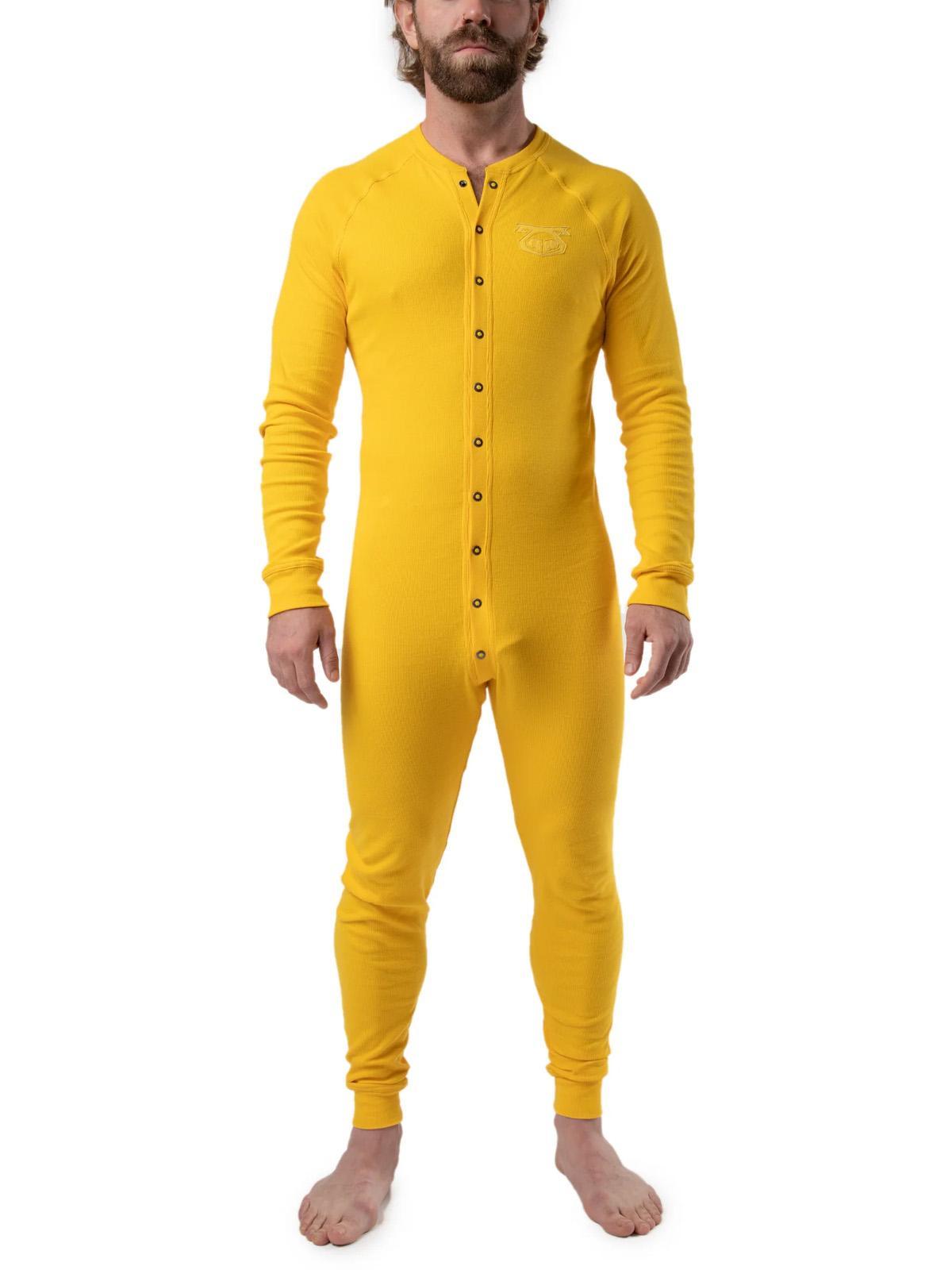 NASTY PIG UNION SUIT ELECTRIC YELLOW - FullKit.com