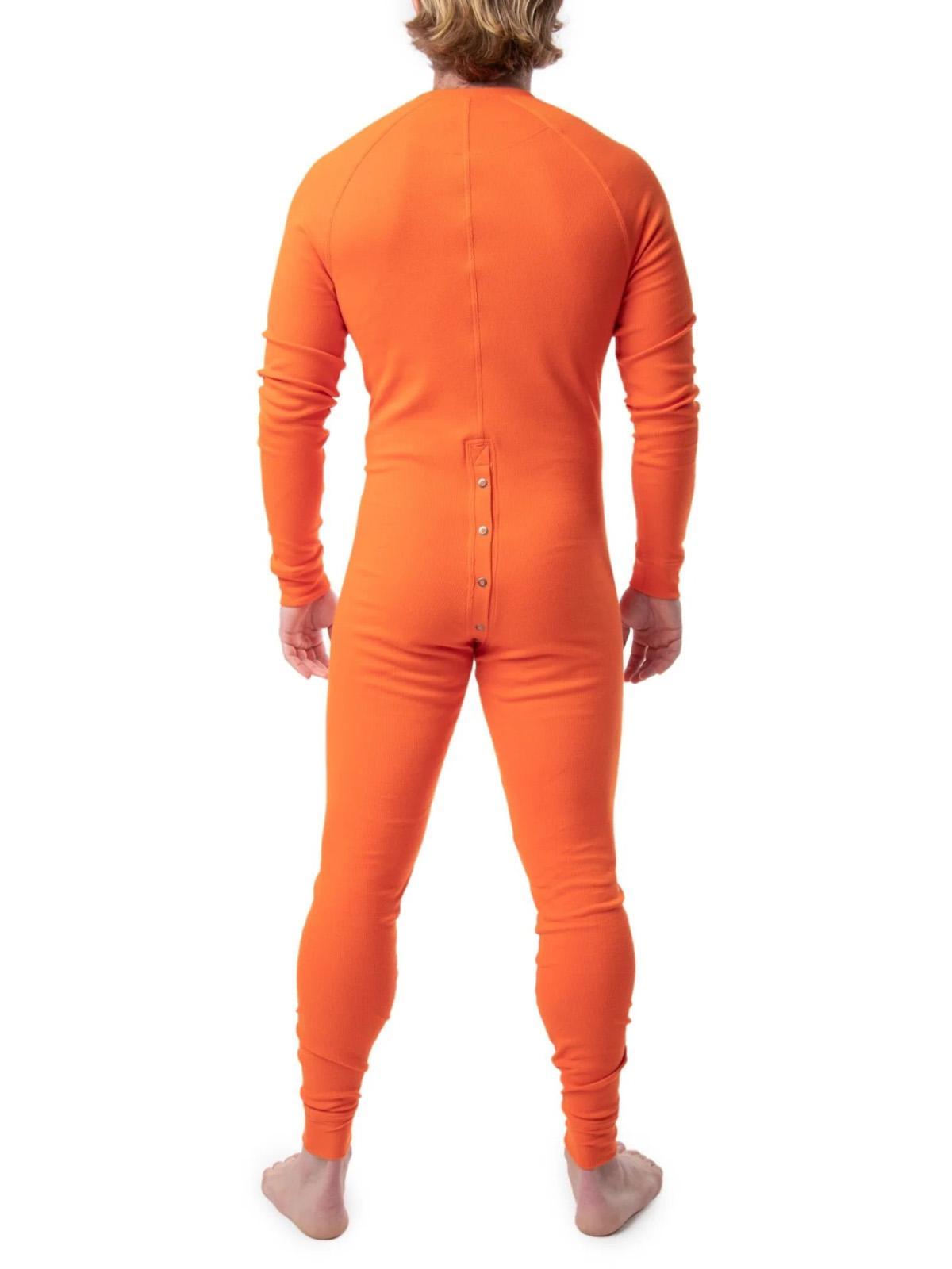 NASTY PIG UNION SUIT FLAME ORANGE - FullKit.com