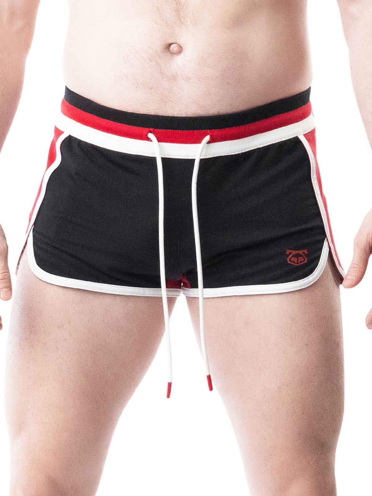 NASTY PIG LIFT CLUB TRUNK SHORT BLACK RED  - FullKit.com