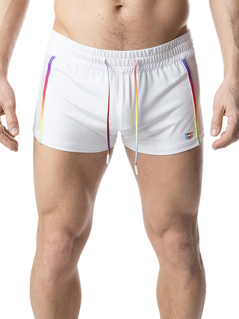Nasty Pig Aura Pride Trunk Short White - fullkit.com
