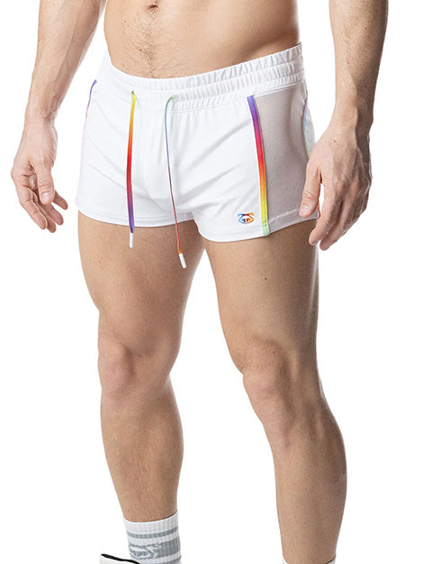 Nasty Pig Aura Pride Trunk Short White - fullkit.com