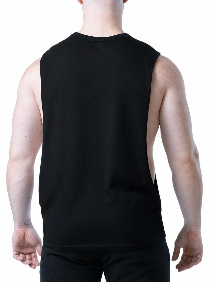 Nasty Pig Chaos Long Shredder Tank Top Black - Fullkit.com