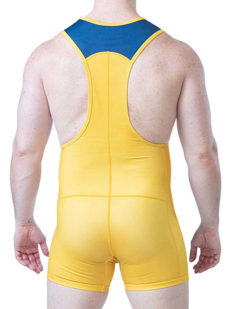 Nasty Pig Deadlift Singlet Cadet Blue Goldenrod White - Fullkit.com