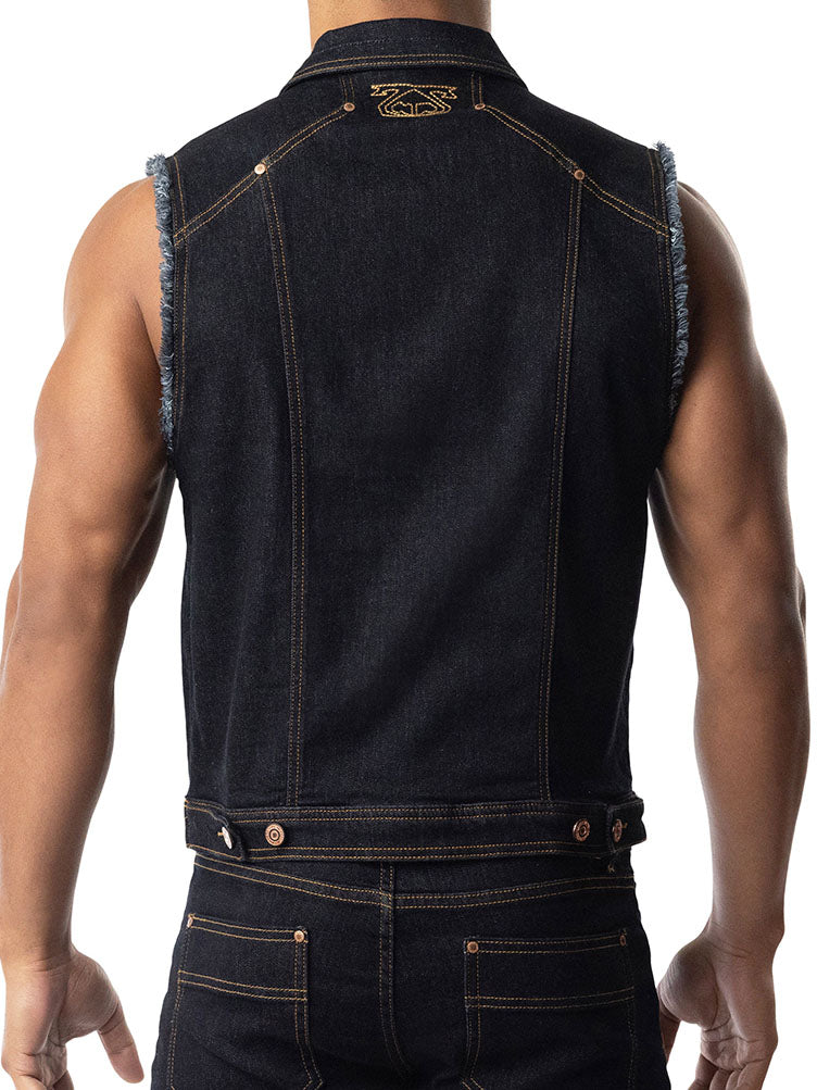 Nasty Pig Denim Vest Raw Indigo - Fullkit.com