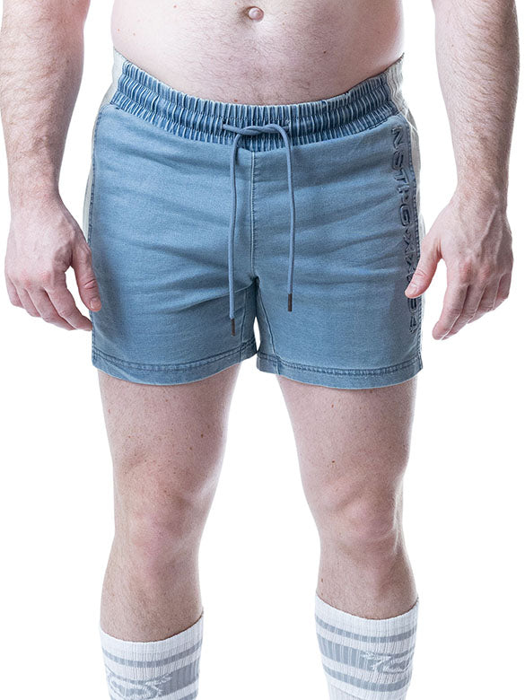 Nasty Pig Emboss Rugby Short Mirage Blue - Fullkit.com