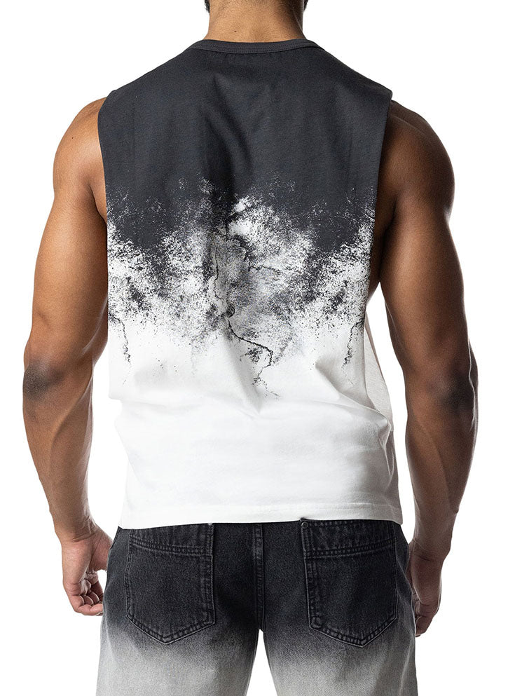 Nasty Pig Oxidize Brandmark Shredder Tank Top Black White - Fullkit.com