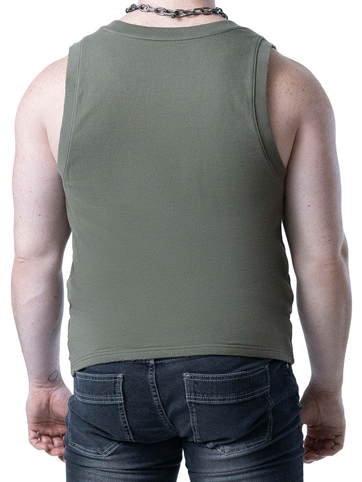 Nasty Pig Shred Tank Top Olive Green - Fullkit.com