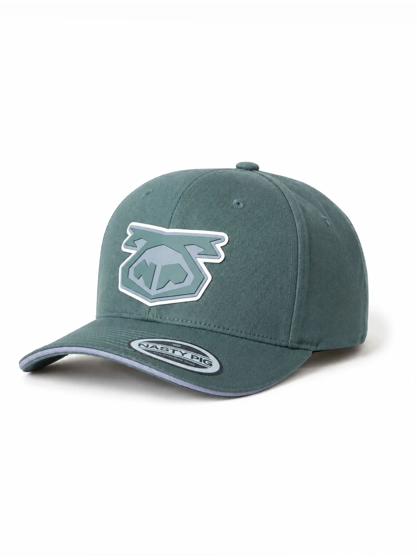Nasty Pig Snout Cap 3.0 Army_Green / Shark Grey / White - Fullkit.com 