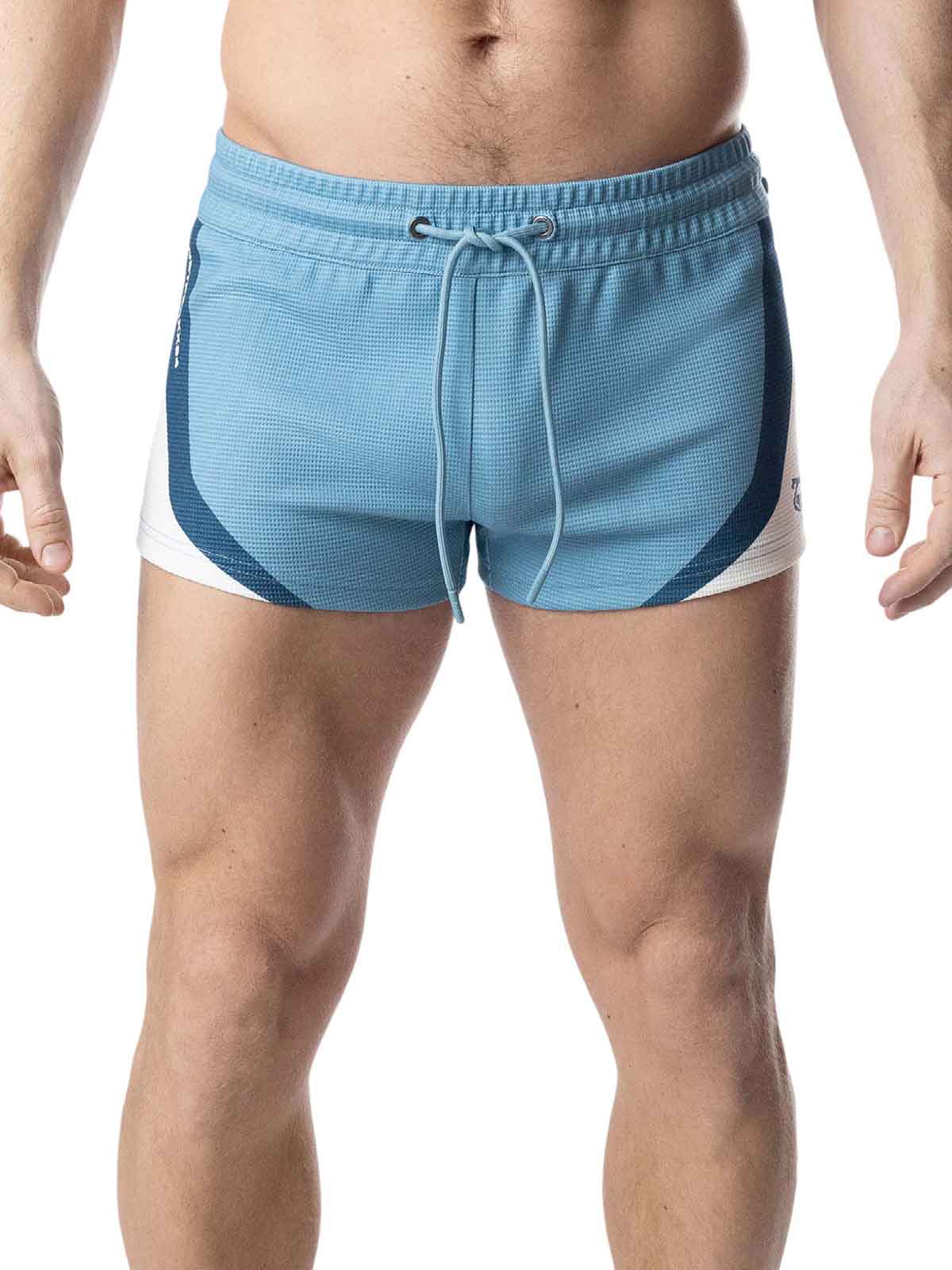 Nasty Pig Stride Trunk Short Light Teal White Dark Teal - Fullkit.com