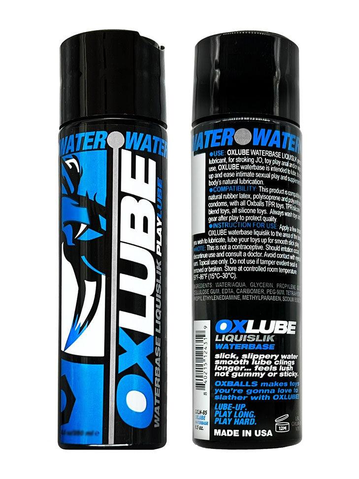 OXBALLS LIQUISLIK WATERBASE OXLUBE 4.4 oz - FullKit.com