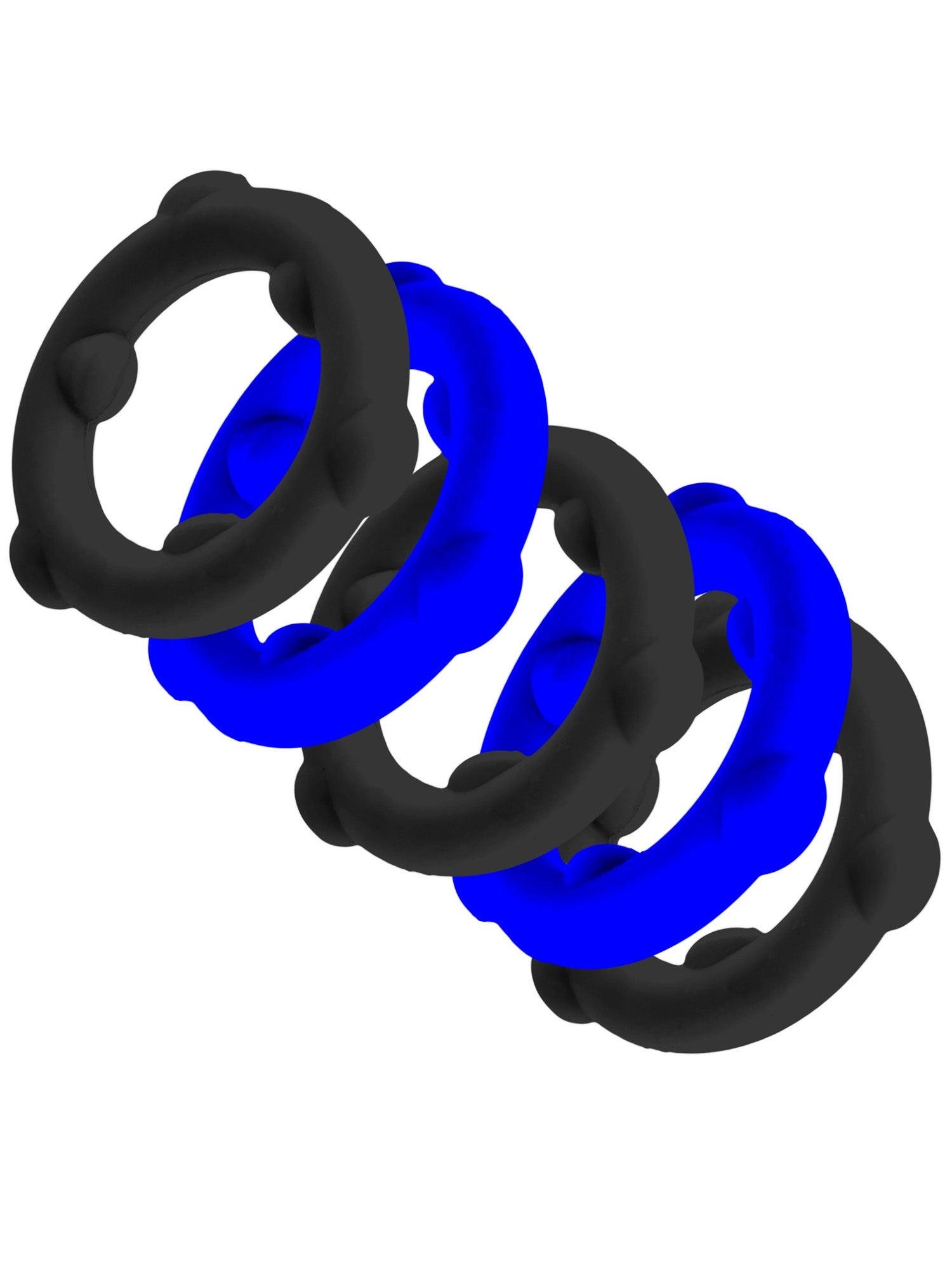 Oxballs Gearheads C-Ring Black Blue - Fullkit.com
