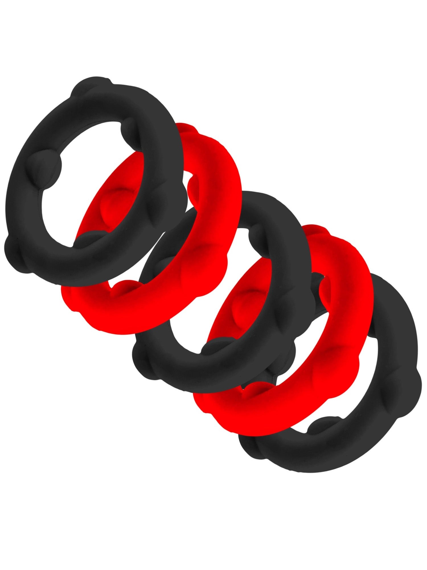 Oxballs Gearheads C-Ring Black Red - Fullkit.com