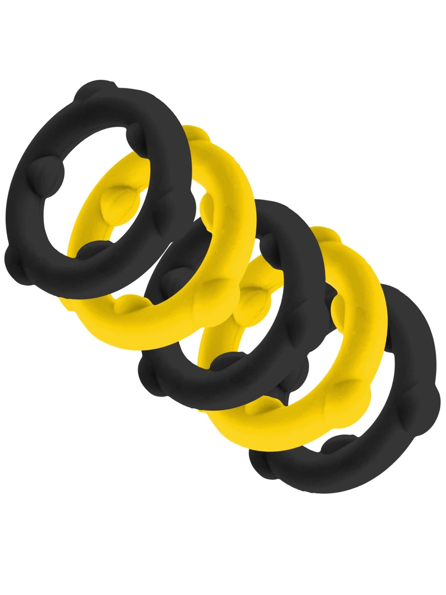 Oxballs Gearheads C-Ring Black Yellow - Fullkit.com