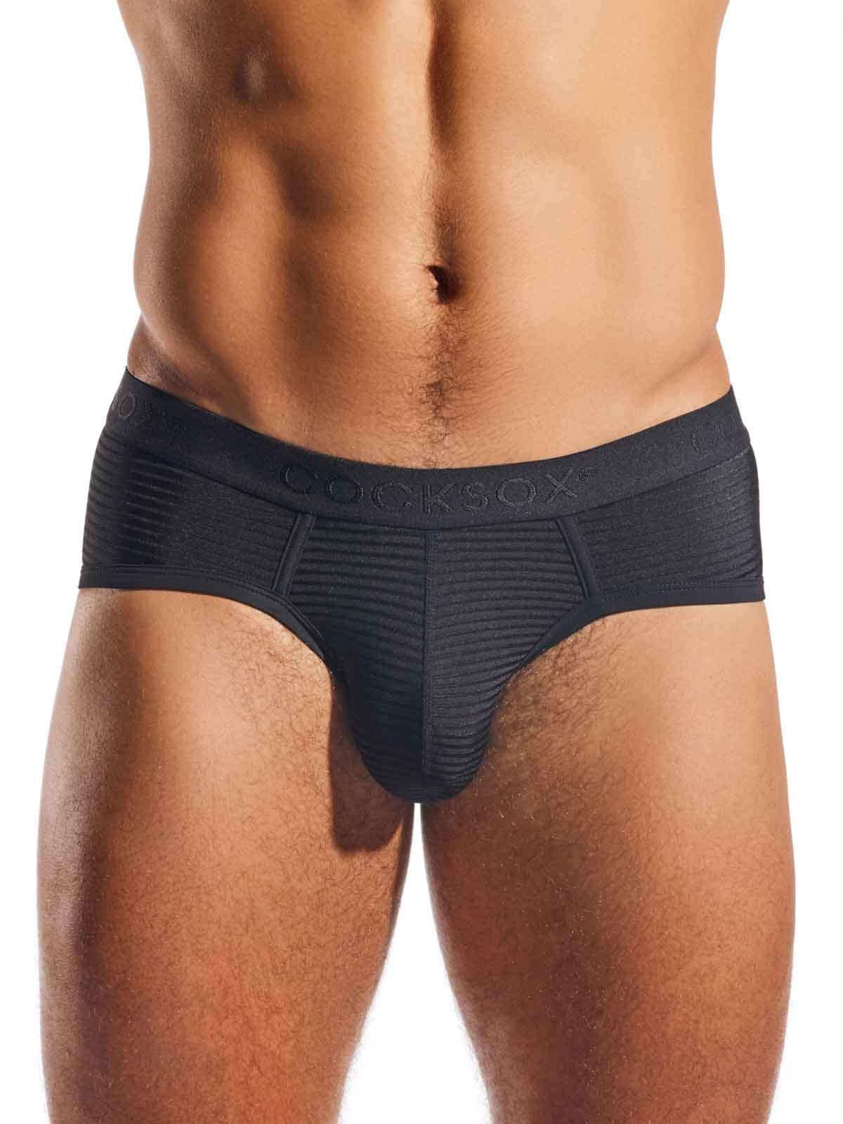 COCKSOX LUX SPORTS BRIEF NERO BLACK - FullKit.com