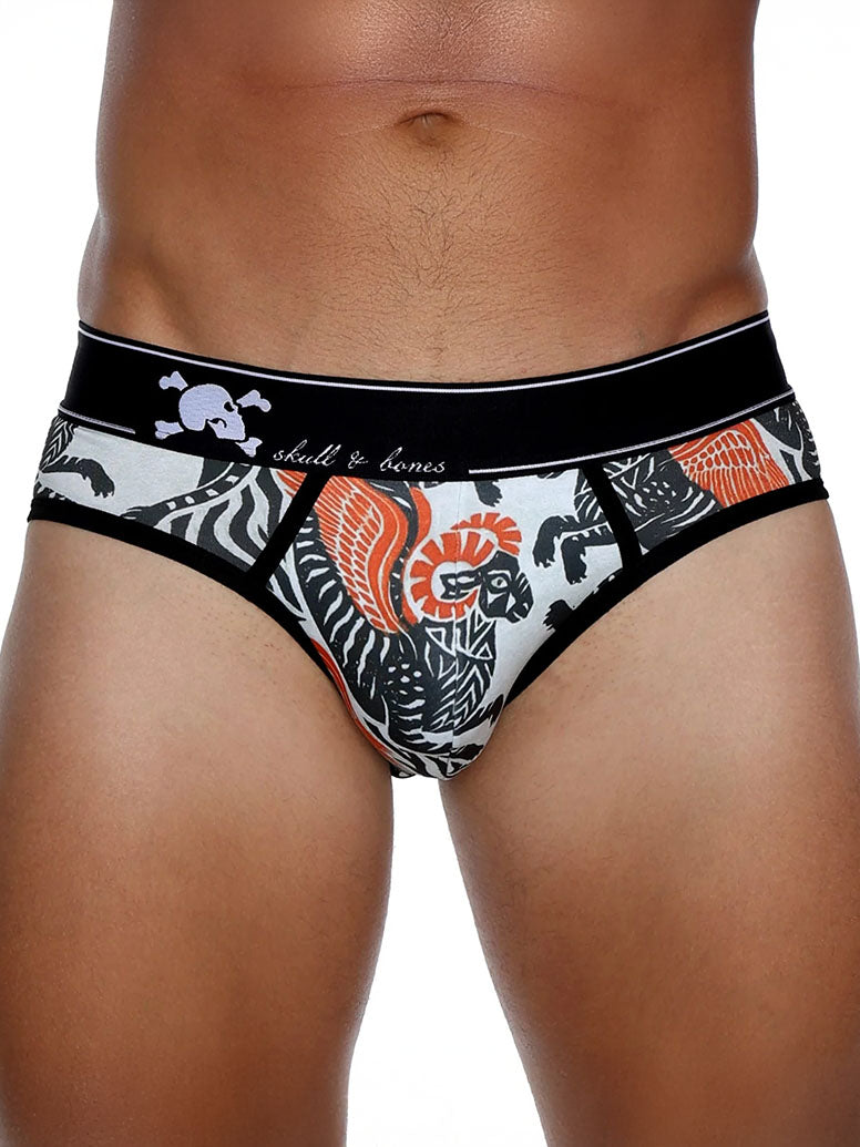 Skull And Bones Creosphynx Brief Black - Fullkit.com