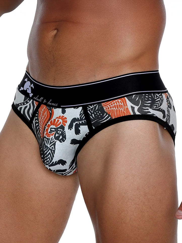 Skull And Bones Creosphynx Brief Black - Fullkit.com