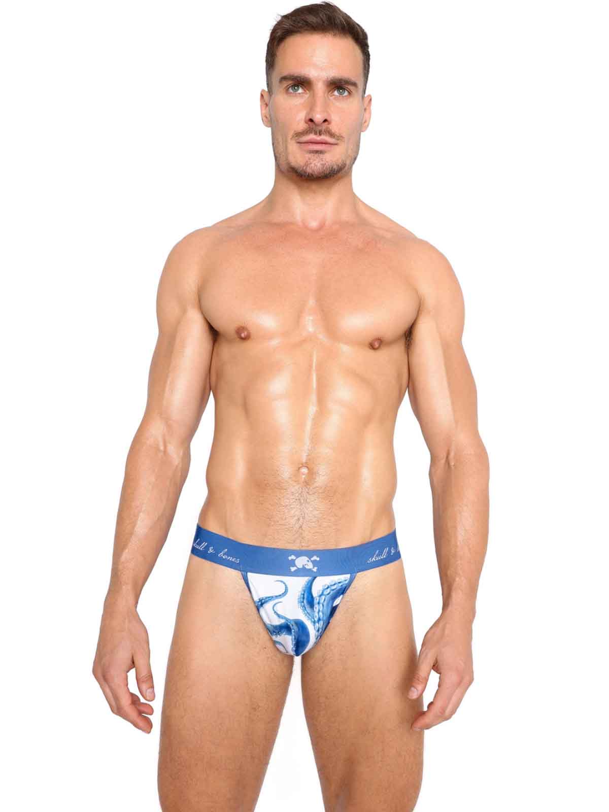 SKULL AND BONES TENTACLES THONG - FullKit.com