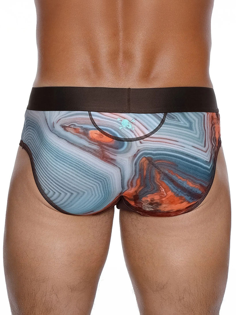 Skull and Bones Agate Stone Brief Brown - Fullkit.com