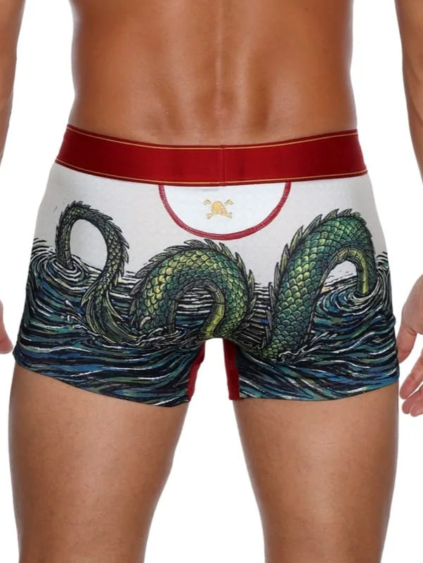 Skull and Bones OceanSerpent Trunk Maroon - fullkit.com