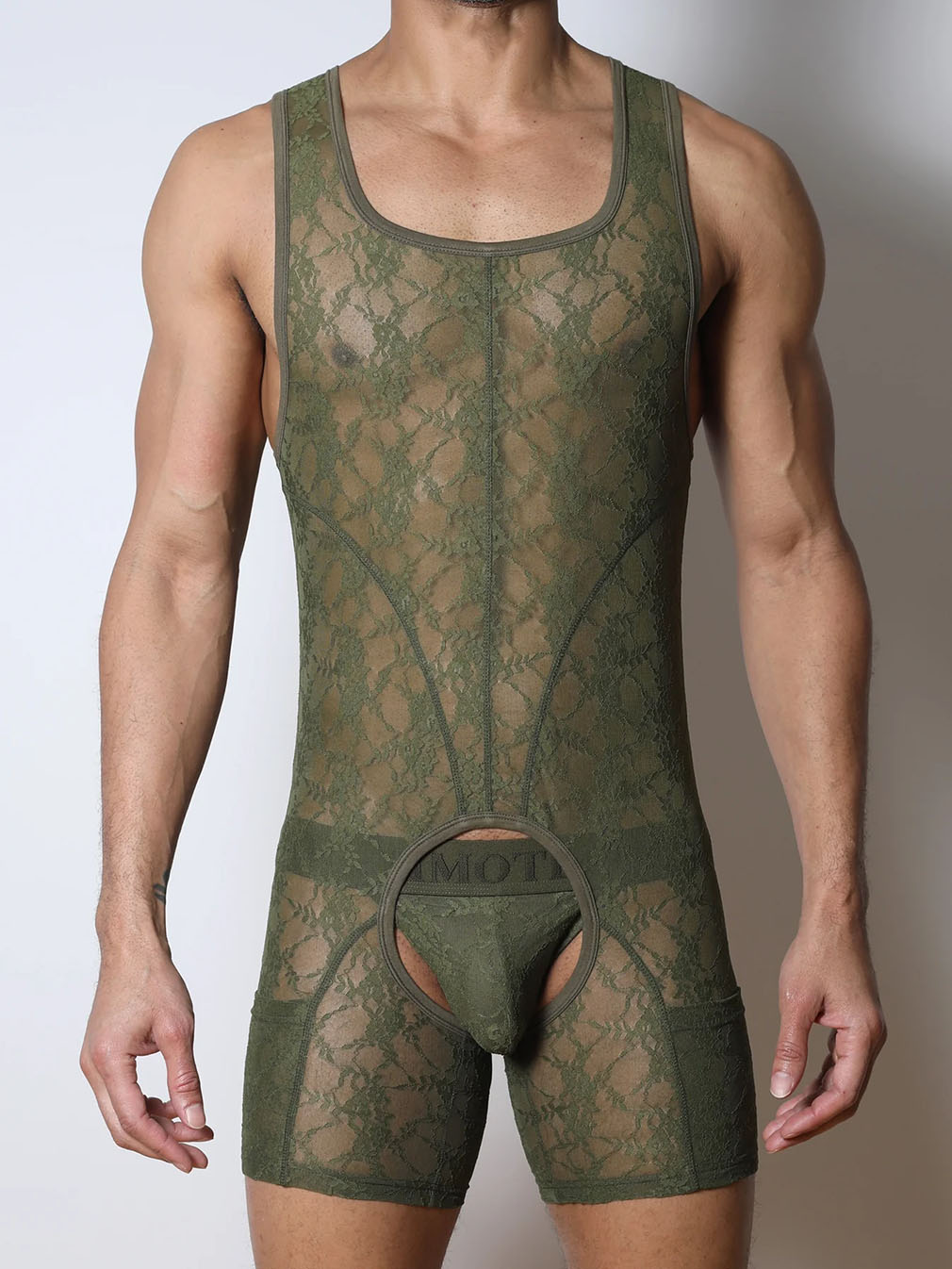 Timoteo Windsor Singlet Chaps Olive -Fullkit.com