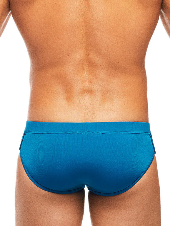 Tribe Brighton Ribbed Swim Boy Brief Cobalt - Fullkit.com