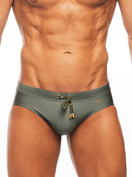Tribe Sparkle Brief Olive - Fullkit.com