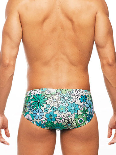 Tribe Swim Brief Botanical Mint - Fullkit.com