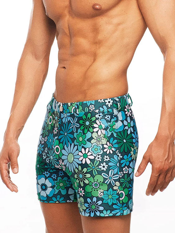 Tribe Swim Short Botanical Forest - Fullkit.com