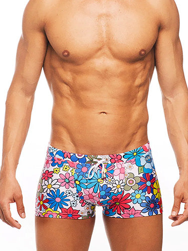 Tribe Swim Trunk Botanical Multi - fullkit.com