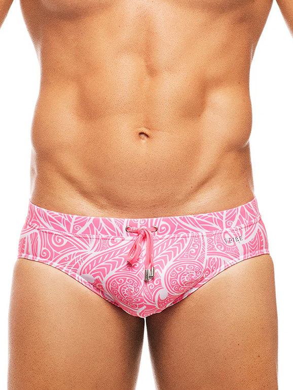tribe warrior boy brief pink - Fullkit.com