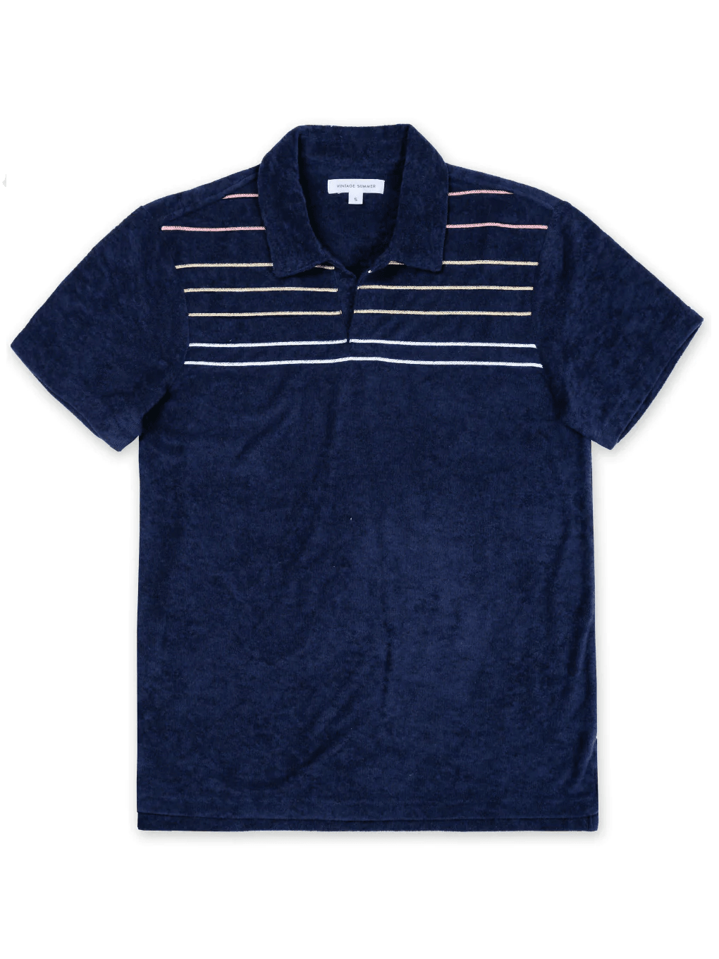 VINTAGE SUMMER TOWEL TERRY POLO SHIRT - FullKit.com