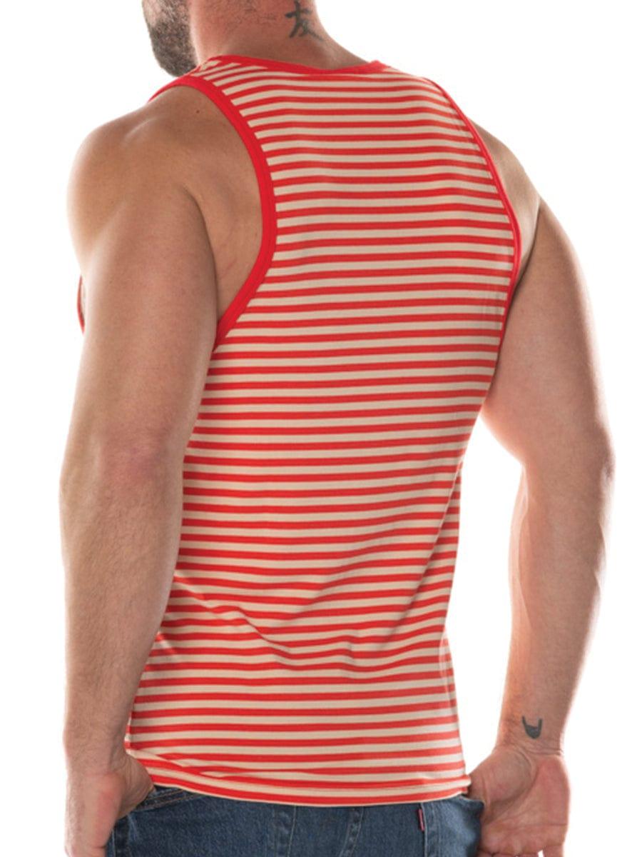 FK SPORT NAUTILUS TANK TOP CREAM RED - FullKit.com