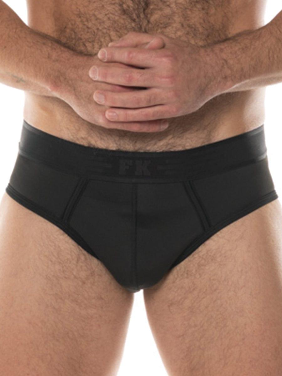 FK SPORT SCUBA OPEN BACK BRIEF - ALL BLACK - FullKit.com