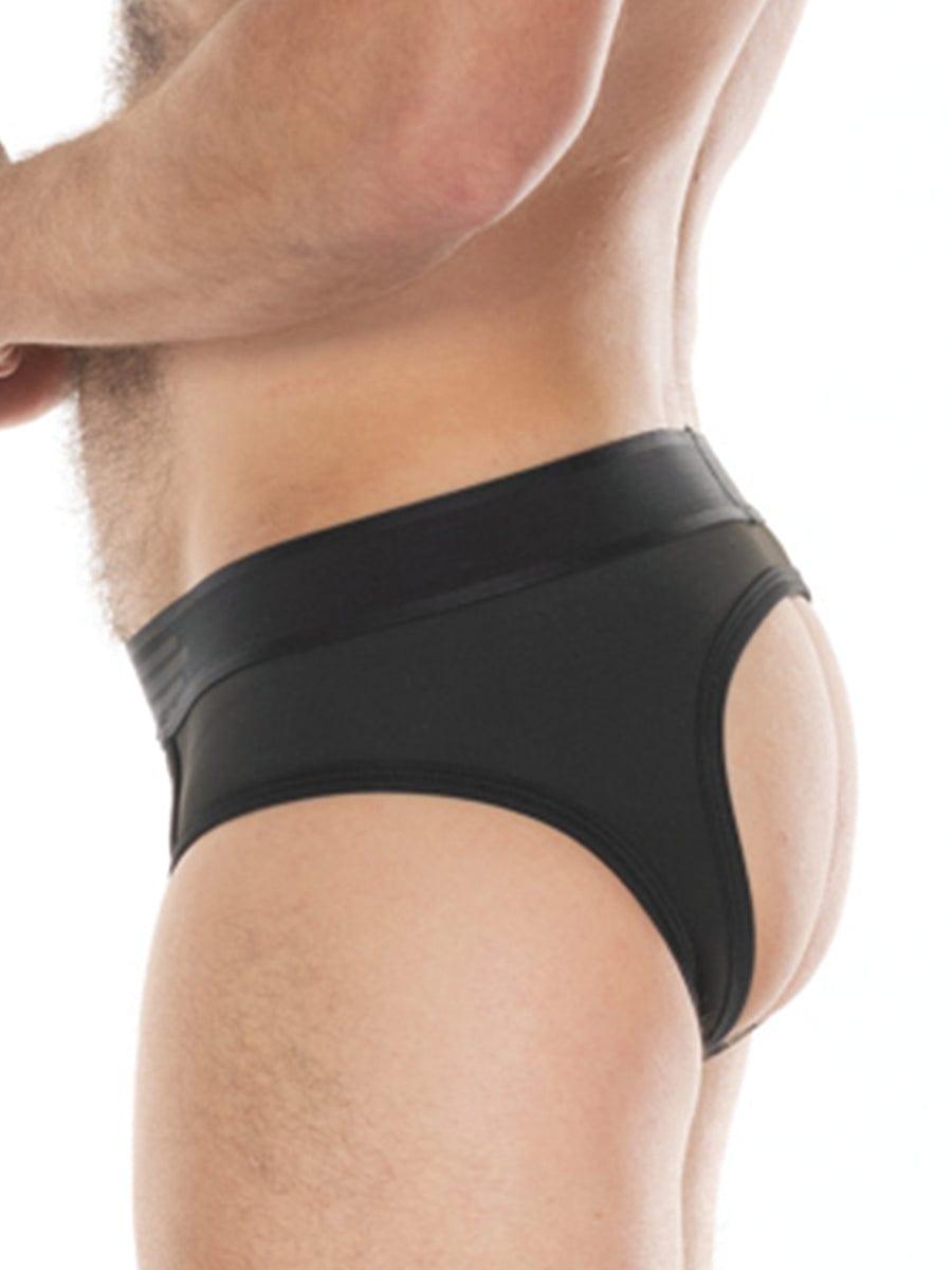 FK SPORT SCUBA OPEN BACK BRIEF - ALL BLACK - FullKit.com