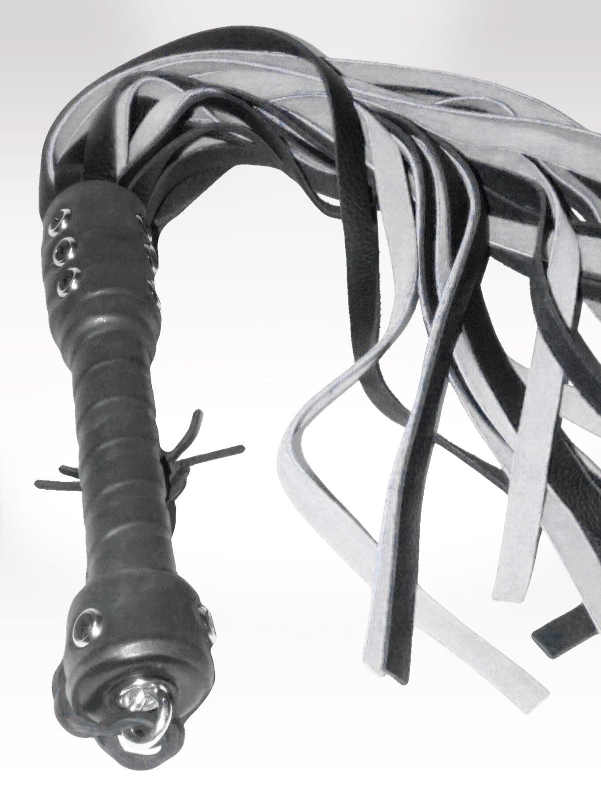 DELUXE COWHIDE LEATHER FULL-SIZE FLOGGER - FullKit.com