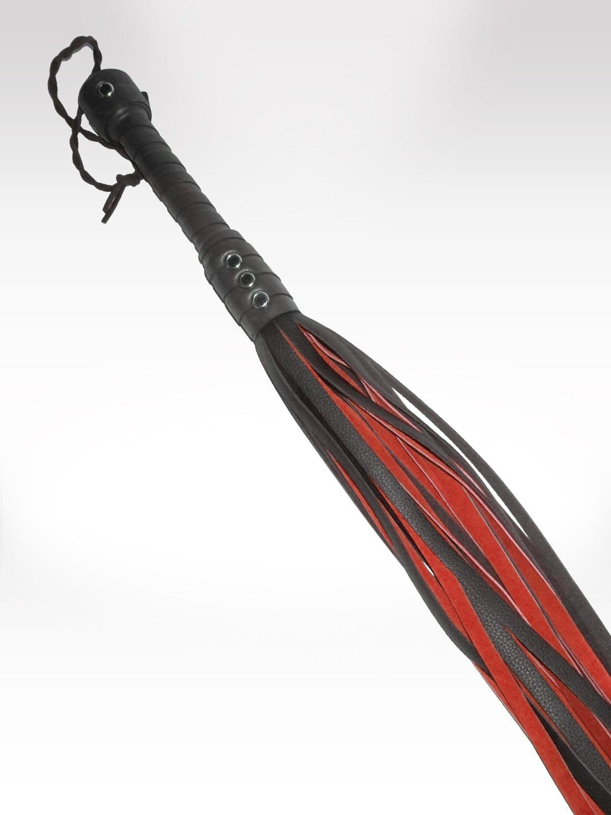 DELUXE COWHIDE LEATHER FULL-SIZE FLOGGER - FullKit.com