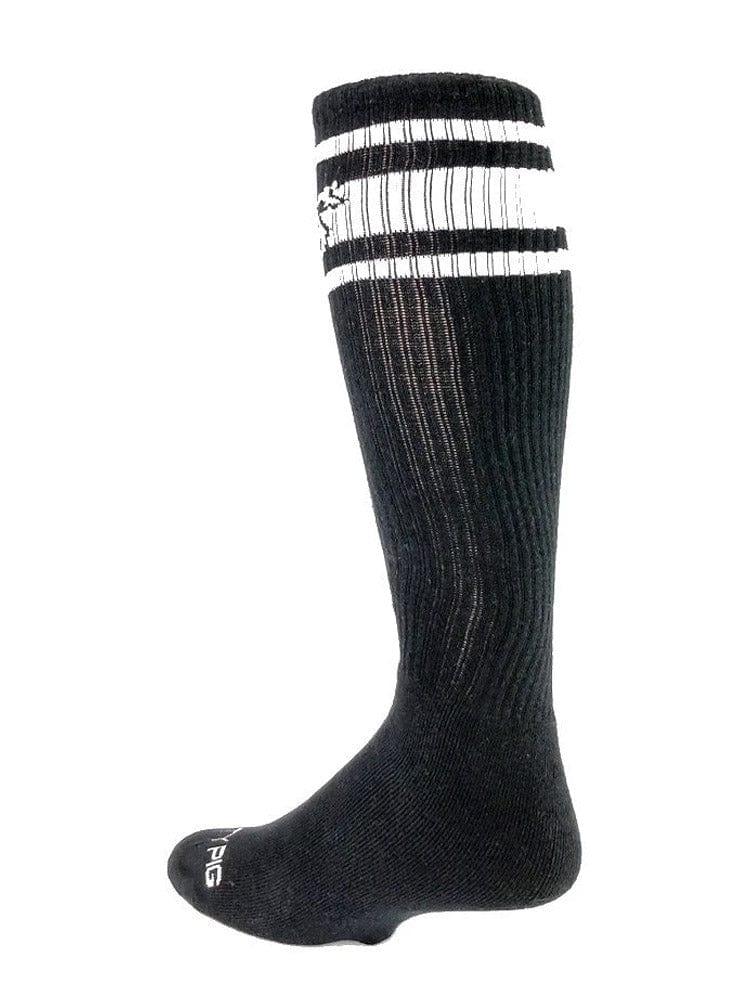 NASTY PIG HOOK'D UP SOCK black white - FullKit.com