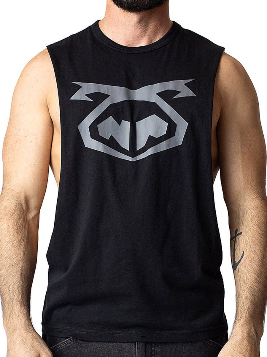 NASTY PIG BRANDMARK SHREDDER TANK TOP BLACK - FullKit.com