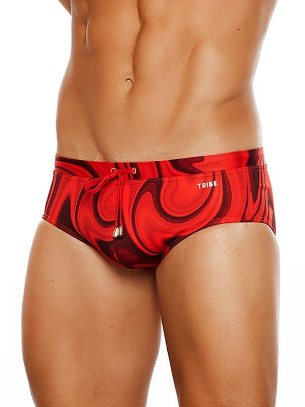 TRIBE BAJA BOY BRIEF RED - FullKit.com