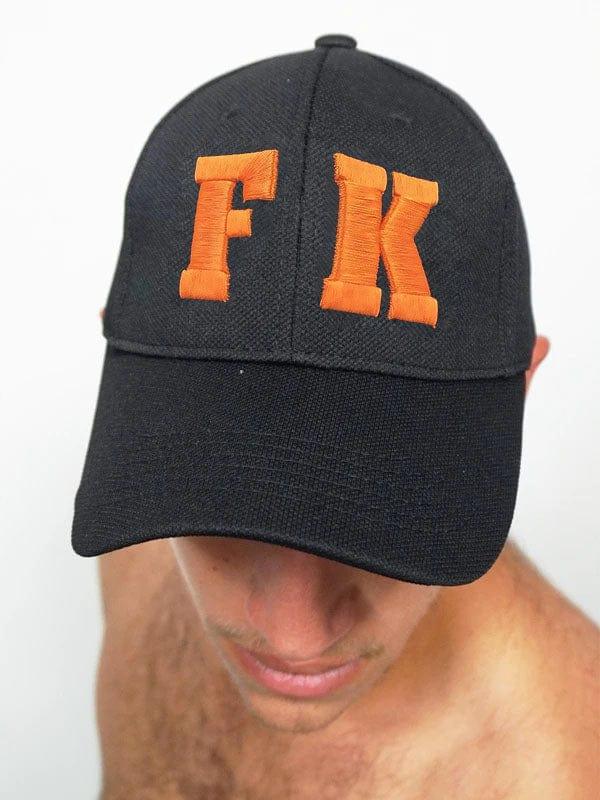 FK LOGO BASEBALL CAP ORANGE - FullKit.com